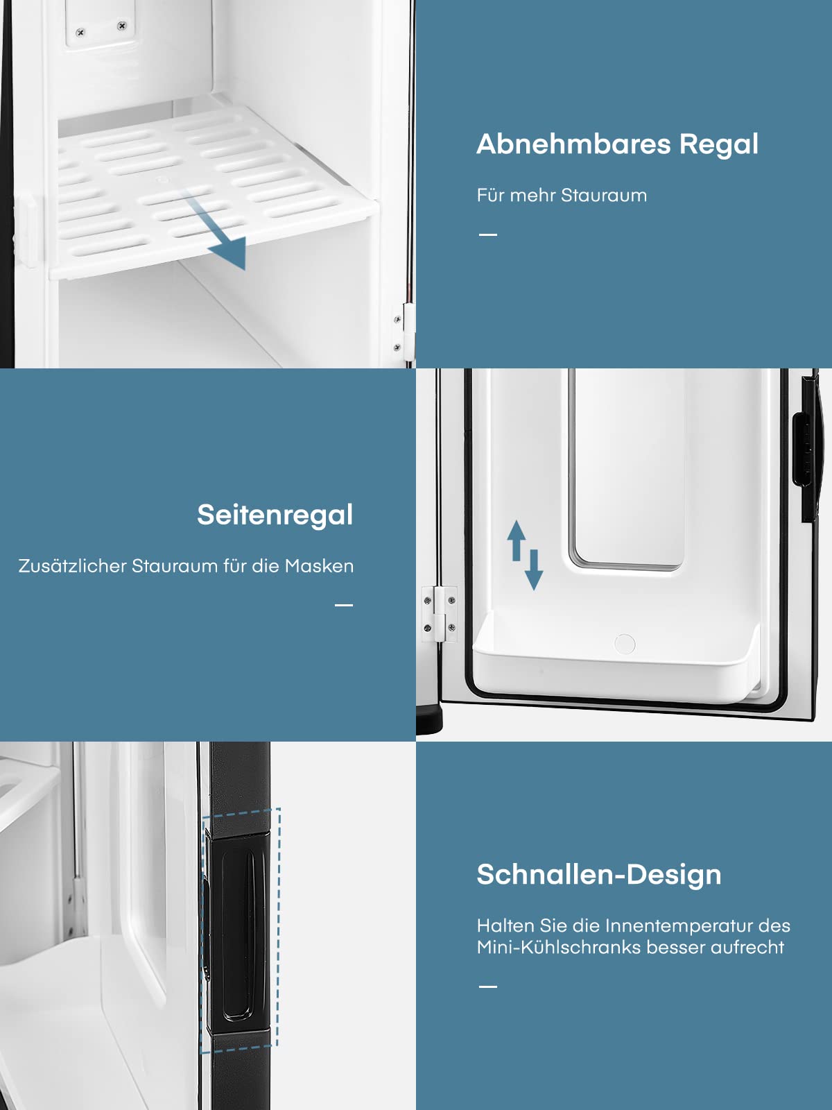 NORTHCLAN Mini-Kühlschrank