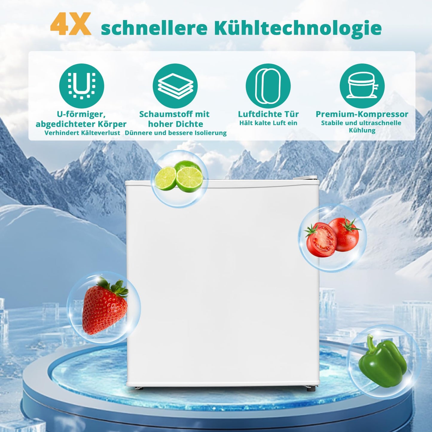 SMETA Mini-Kühlschrank