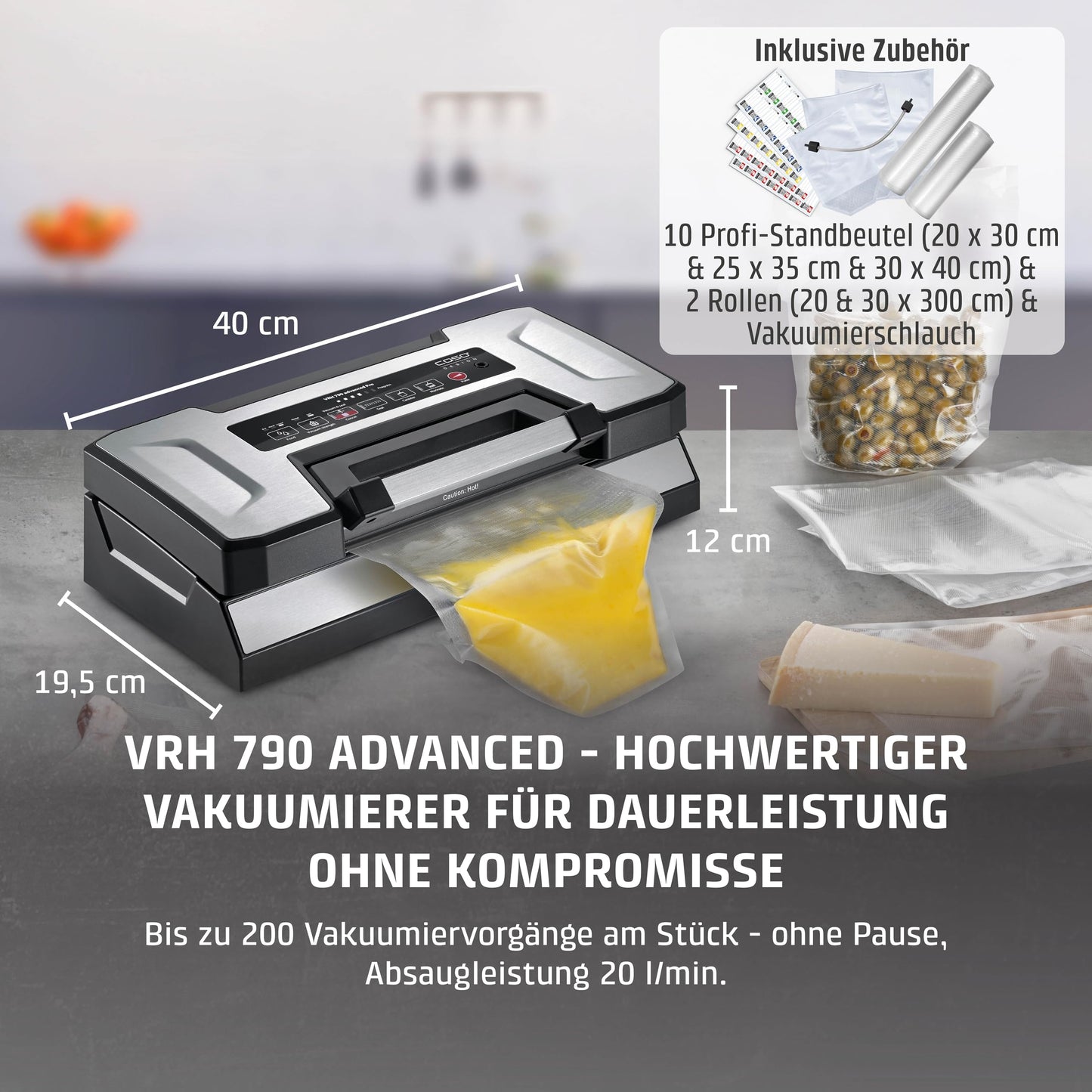 CASO VRH 790 advanced Pro