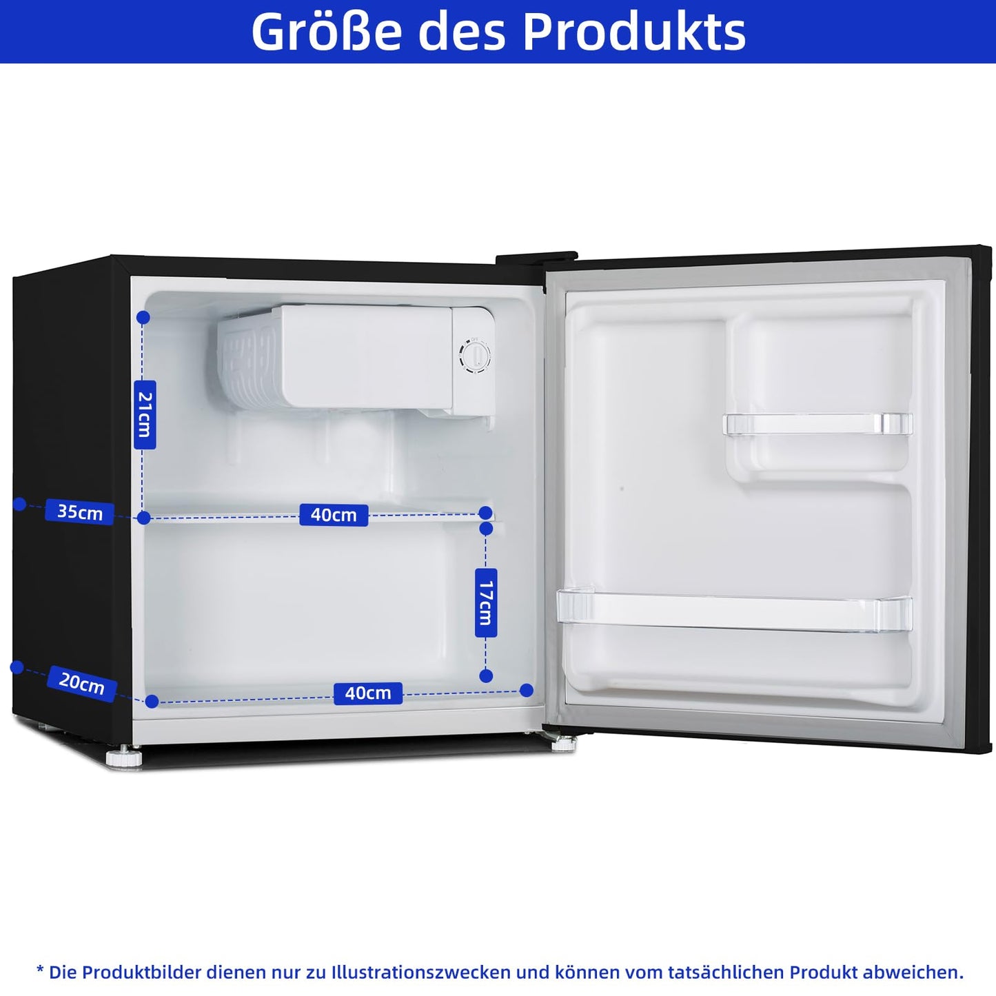 CHIQ Mini-Kühlschrank