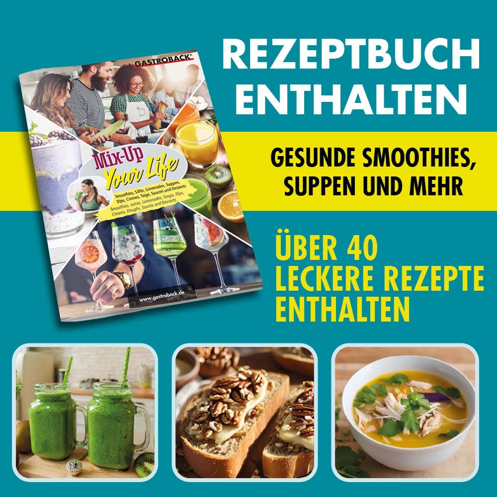 GASTROBACK Standmixer Hochleistungsmixer 2000 Watt