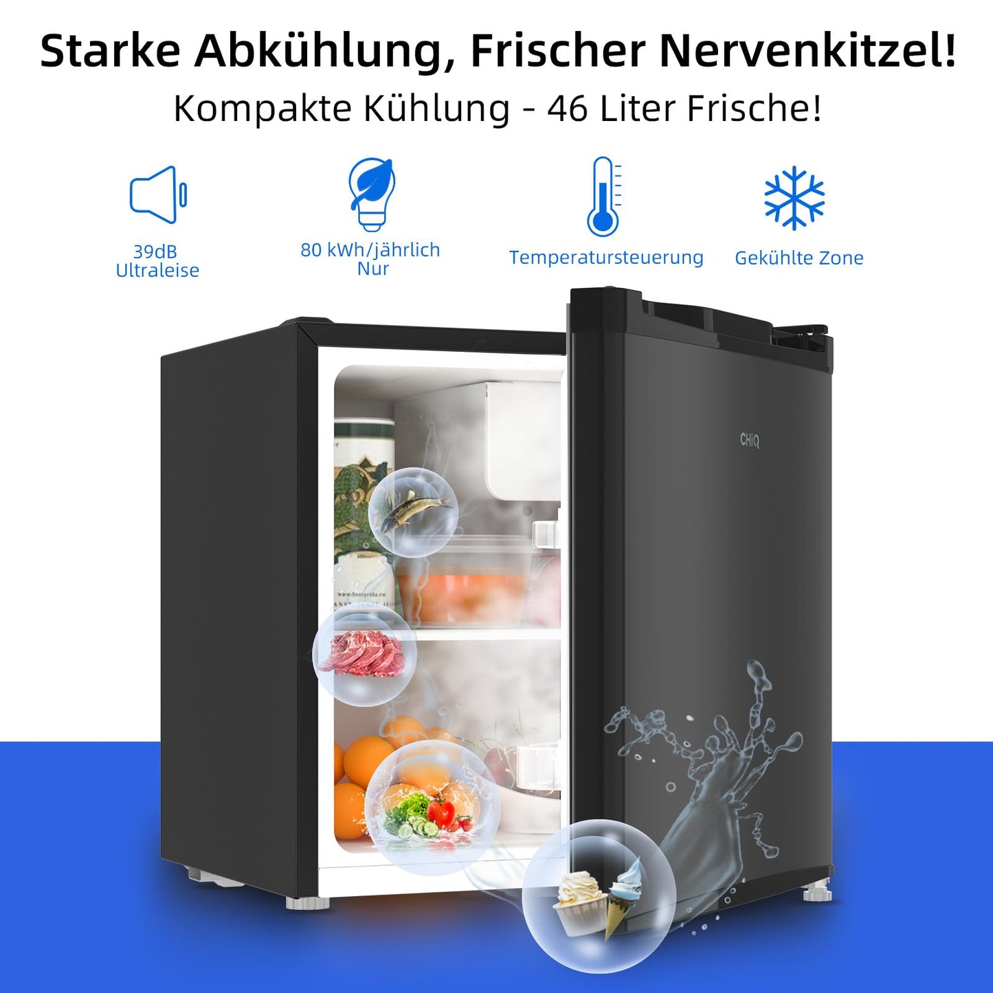 CHIQ Mini-Kühlschrank