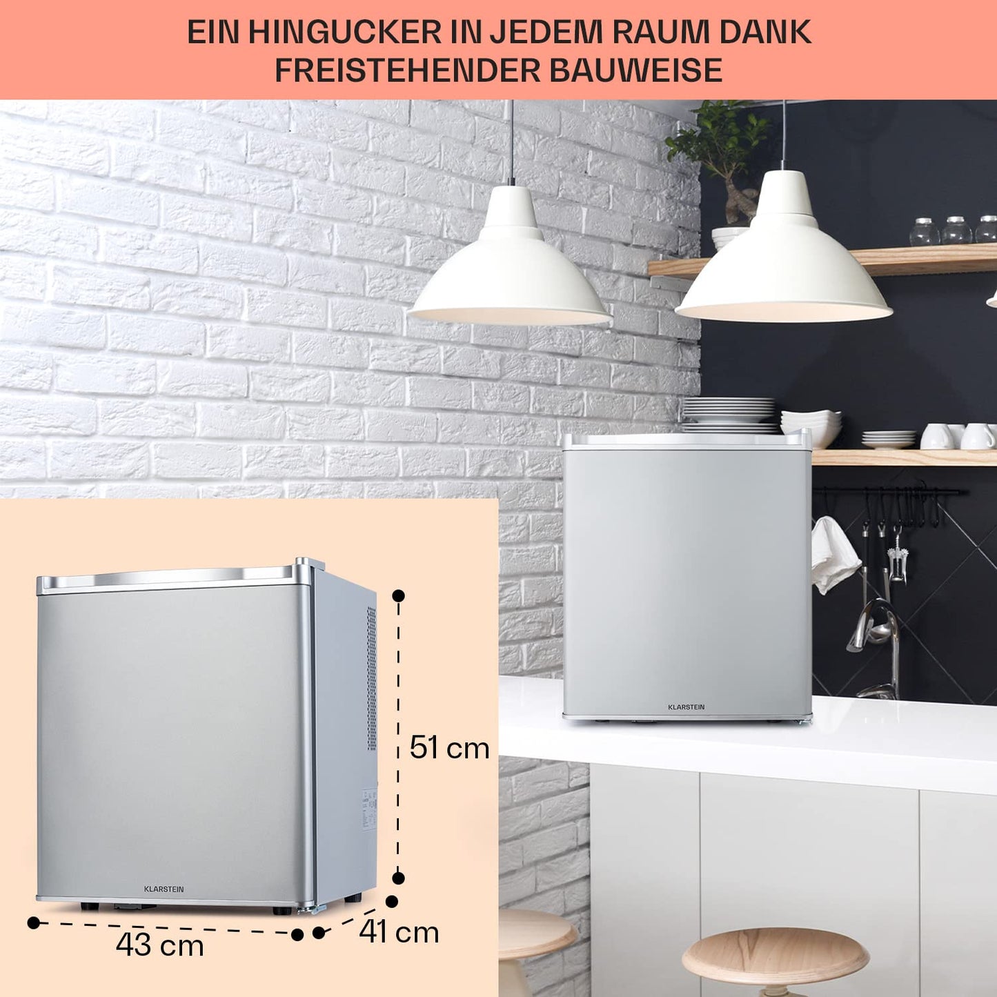 Klarstein Mini-Kühlschrank
