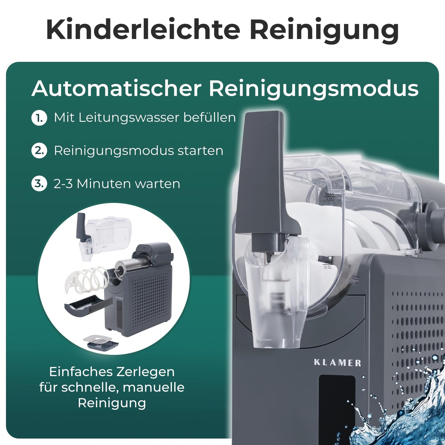 KLAMER Slush Maschine