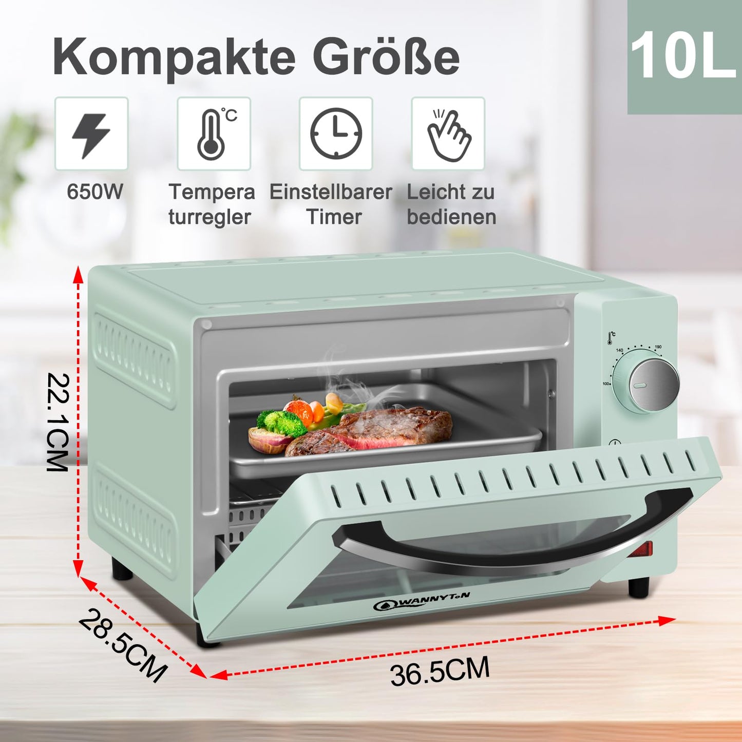 WANNYTON Minibackofen