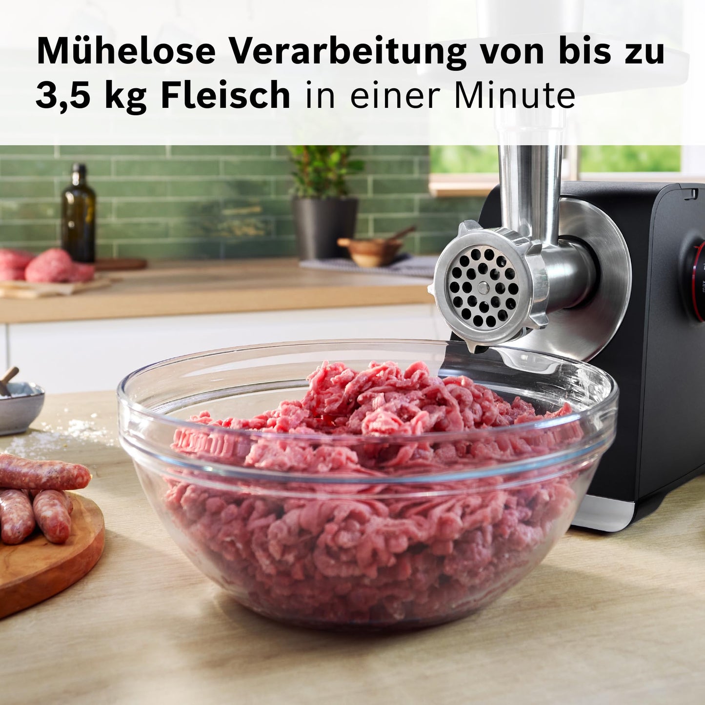 Bosch MultiPower Serie 6 Fleischwolf MFWS682B