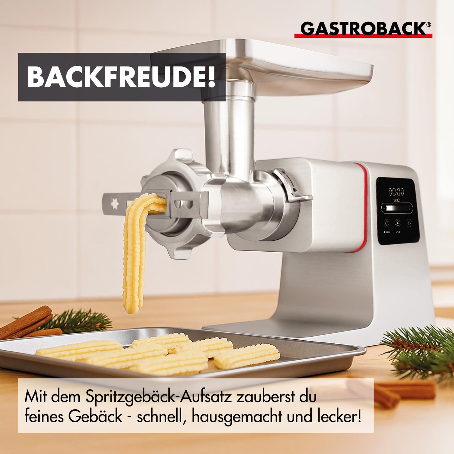 GASTROBACK Elektrischer Fleischwolf