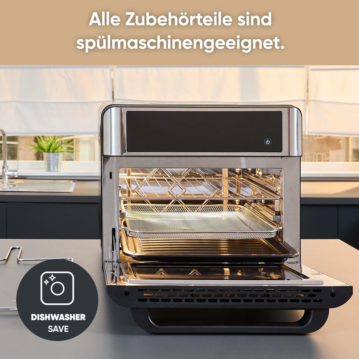 SEVERIN 2-in-1 Toastofen & Heißluftfritteuse