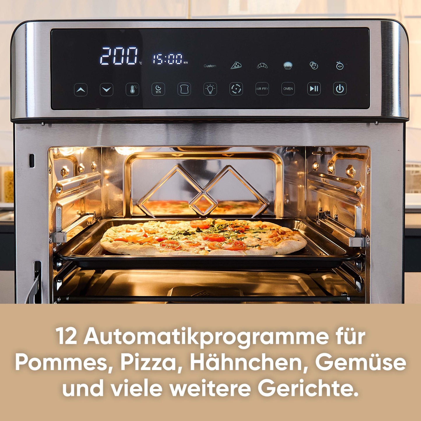 SEVERIN 2-in-1 Toastofen & Heißluftfritteuse